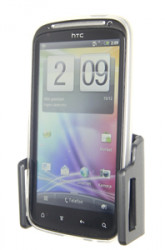 Support voiture Brodit réglable passif avec rotule - Support réglable. Pour appareil avec étui de dimensions: Larg: 62-77 mm, épaiss.: 9-13 mm.