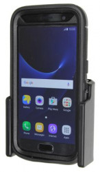 Support voiture Brodit Samsung Galaxy S7 passif avec étui OTTERBOX DEFENDER UNIQUEMENT avec rotule. Réf 511891