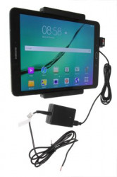 Support voiture  Brodit Samsung Galaxy Tab S2 9.7  installation fixe - Avec rotule, connectique Molex. Réf 513782