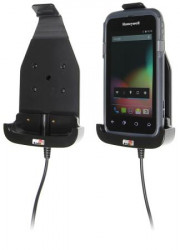 Support voiture  Brodit Honeywell CT50 installation fixe - Avec rotule, connectique Molex. Chargeur 2A.