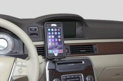 Support voiture  Brodit Apple iPhone 6 Plus  avec chargeur allume cigare - Avec rotule. Avec câble USB. Chargeur approuvé par Apple. Pour  étui Otterbox Defender (non livré) étui. Réf 521741