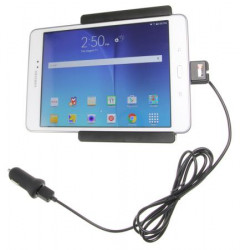 Support voiture  Brodit Samsung Galaxy Tab A 8.0  avec chargeur allume cigare - Avec rotule. Avec câble USB. Réf 521754