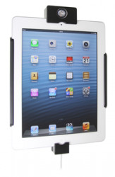 Support voiture Brodit Apple iPad antivol. Support actif avec cig-plug et le câble USB. Avec rotule. 2 clefs. Réf 535494