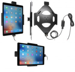 Support voiture Brodit Apple iPad Pro installation fixe - avec rotule, avec verrouillage renforcé