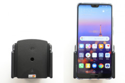 Support téléphone passif Huawei P20 avec étui. Réf Brodit 711062