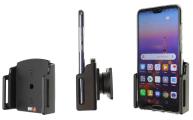 Support téléphone passif Huawei P20 avec étui. Réf Brodit 711062