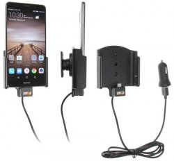 Support voiture Huawei Mate 9 avec chargeur allume cigare - Avec rotule. Avec câble USB. Réf 521946