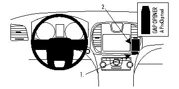 Fixation voiture Lancia Thema. Réf Brodit 854648