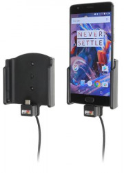 Support voiture Brodit OnePlus 3 avec chargeur allume cigare - Avec rotule orientable. Réf 512905