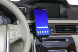 Support voiture Samsung Galay S8 Plus / S9+ avec étui. Réf Brodit 512965