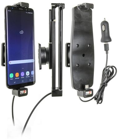 Support voiture Samsung Galaxy S8+ / S9+ /S10+ avec étui. Réf Brodit 521965