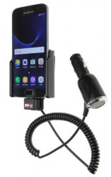 Support voiture  Brodit Samsung Galaxy S7 avec chargeur allume cigare - Avec rotule orientable. Réf 512863