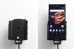 Support voiture Sony Xperia X Compact  avec chargeur allume cigare - Avec rotule orientable. Réf 512934