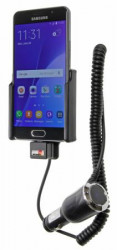 Support voiture Brodit Samsung Galaxy A3 (2016) avec chargeur allume cigare - Avec rotule orientable. Réf 512895