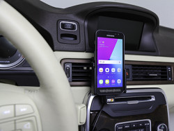 Support voiture Samsung Galaxy Xcover 4 avec chargeur allume-cigare. Réf Brodit 512958