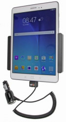 Support voiture  Brodit Samsung Galaxy Tab A 9.7  avec chargeur allume cigare - Avec rotule. Réf 512737