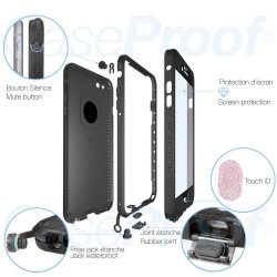 Coque étanche et anti-choc pour iPhone 6 Plus. Réf PRONOICP6PLUS