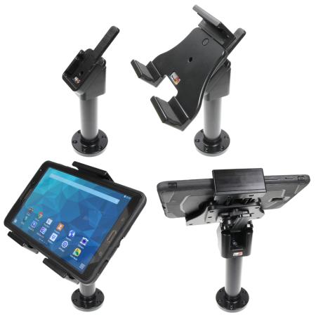 Support universel tablette Brodit pour appareil avec ou sans étui monté sur pied 117 mm