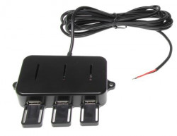 Chargeur triple USB-A pour installation fixe. Réf 945079