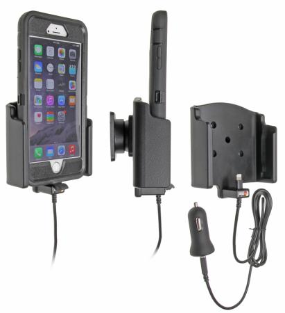 Autres accessoires informatiques Brodit Active holder with cig-plug -  Support/chargeur pour voiture pour téléphone portable