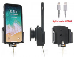 Support pour fixation de câble compatible Apple iPhone et câble USB type c vers lightning