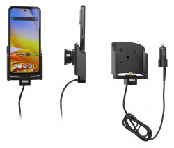 Support Zebra EM45 «&nbsp;nu&nbsp;» avec chargeur allume-cigare. Réf Brodit 721411