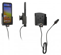 Support Zebra EM45 compatible boot avec chargeur allume-cigare. Réf Brodit 721412