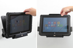 Support passif Zebra ET50 8.3 compatible frame, handstrap et batterie étendue. Réf Brodit 710267