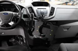 Support Zebra ET50 8.3 compatible frame, handstrap et batterie étendue - antivol. Réf Brodit 736267