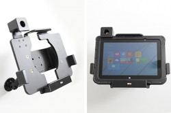 Support passif Zebra ET50 10.1 compatible frame, handstrap et batterie étendue - verrouillé à clé. Réf Brodit 739266