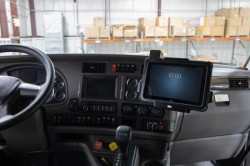 Support Zebra ET50 10.1 compatible frame et handstrap. Réf Brodit 747266