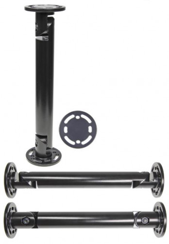 Pedestal Mount base et tête inclinables - dents larges (différentes hauteurs)