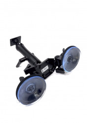 Fixation double ventouse Brodit + bras 18 cm. Réf 247211