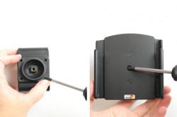 Support passif iPhone XS Max/11 Pro/11 Pro Max avec étui (largeur : 80-94 mm, épaisseur : 9-13 mm) - Ref 711084