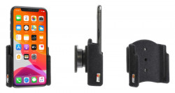 Support passif iPhone 11 pro sans étui avec revêtement peau-de-pêche - Ref 711161