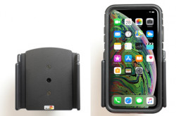 Support passif iPhone XS Max/11 Pro Max avec étui (largeur 80-94 mm, épaisseur 2-10 mm) - Ref 711083