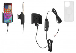 Support Apple iPhone 15 Pro Max pour inst. fixe + coque magnétique (fournie). Réf Brodit 727396