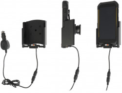 Support CipherLab RS35 avec chargeur allume-cigare. Réf Brodit 712238