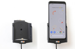 Support avec chargeur allume-cigare et câble USB Type C Google Pixel 4 XL - Ref 721177