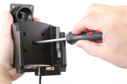 Support avec chargeur allume-cigare pour batterie standard Point Mobile PM85 - Ref 712119