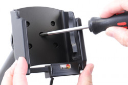 Support avec chargeur allume-cigare pour batterie standard Point Mobile PM85 - Ref 712119