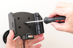 Support avec chargeur allume-cigare Pokini FS6 - Ref 712123