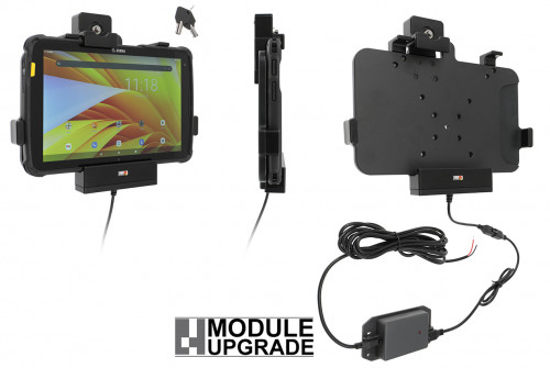 Support Zebra ET4X pour inst. fixe, verrou à clé - compatible Rugged Boot / Exoskeleton. Réf Brodit 736320