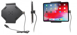 Support actif iPad Pro 12,9 (2018) avec chargeur allume-cigare et câble USB. Ref 721095