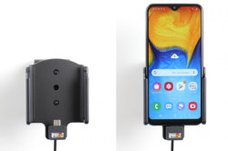 Support avec chargeur allume cigare et câble USB - Ref 721140