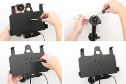 Support pour installation fixe avec sortie USB Galaxy Tab Active Pro T540/T545/T547/T547U - Ref 713149