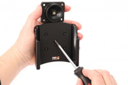 Support passif avec pivot inclinable pour Datalogic Memor 30/35. Réf Brodit 711422