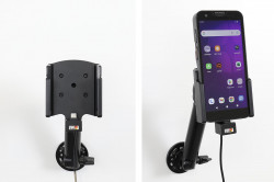 Support actif avec câble USB et adaptateur de prise de cig pour Datalogic Memor 30/35. Réf Brodit 721422