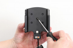 Support actif pour installation fixe pour Datalogic Memor 30/35. Réf Brodit 727422