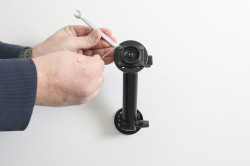 Support avec chargeur all-cig compatible étui d'origine pour Honeywell CT37. Réf Brodit 712420